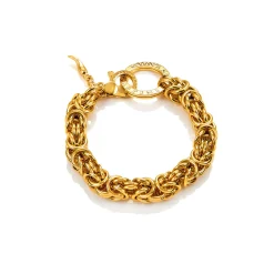 Giovanni Raspini bracciale bizantina grande ArgentoDorato Online