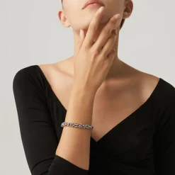 Giovanni Raspini bracciale bizantina media Argento Hot