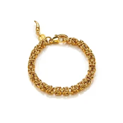 Giovanni Raspini bracciale bizantina piccola ArgentoDorato Outlet