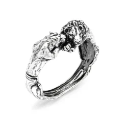 Giovanni Raspini bracciale leoni Argento Clearance