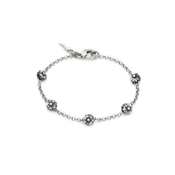 Giovanni Raspini bracciale margherita luce Argento New