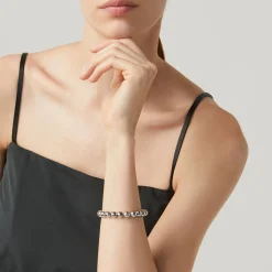 Giovanni Raspini bracciale super bowl medio Argento Best