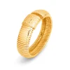 Giovanni Raspini bracciale tubogas croco grande ArgentoDorato Best