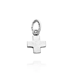 Giovanni Raspini charm croce Argento New